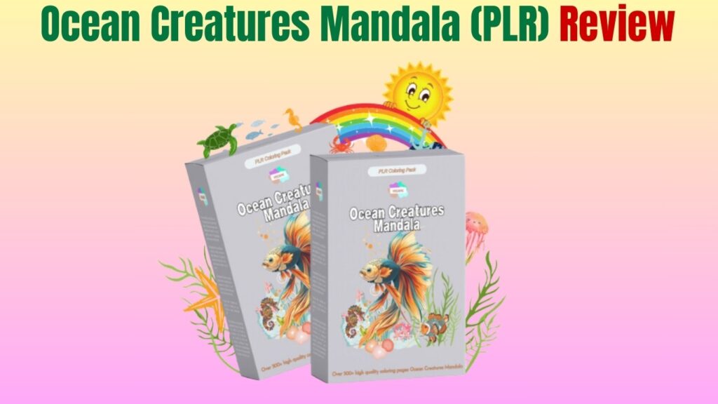 Ocean Creatures Mandala (PLR) Review